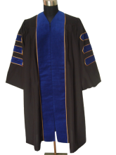 PH.D Gown Front