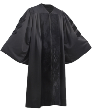 classic doctoral gown