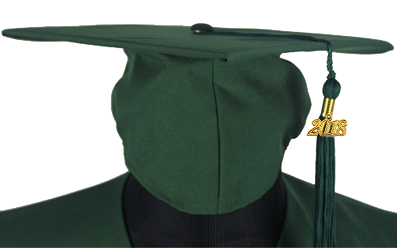 Bachelor Cap green