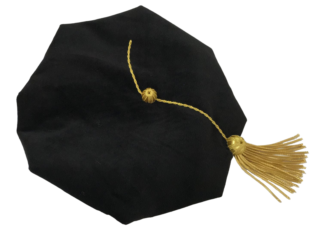 Doctoral cap and tassle